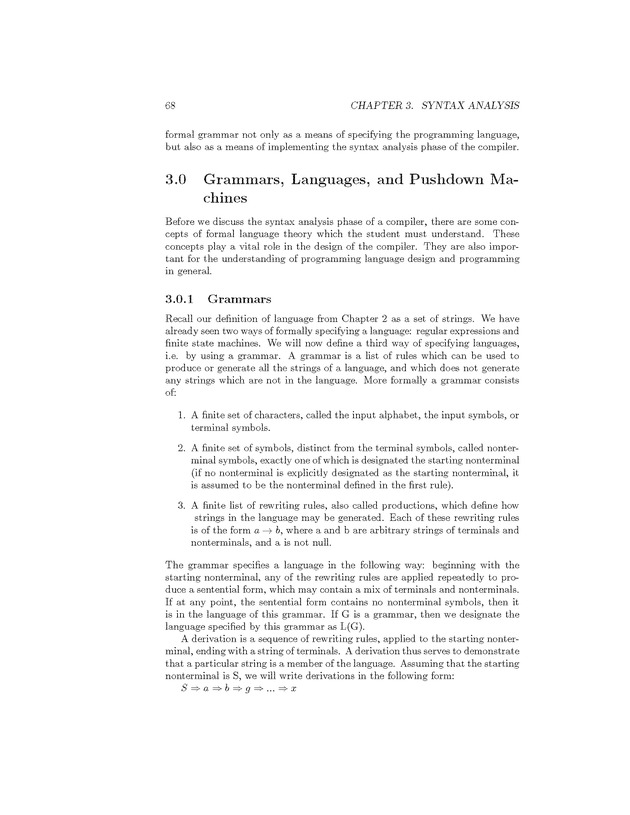 Compiler Design: Theory, Tools, and Examples - Page 68